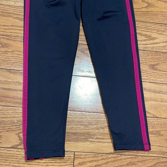 Adidas black and pink leggings 6 - Picture 7 of 9